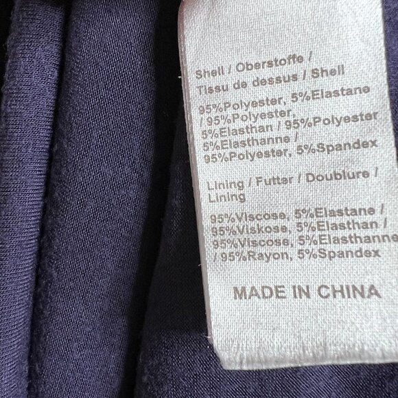 Baisheng GT Women's Blue Floral Lined Flouncing Flared Blouse - 2XL - Picture 7 of 8